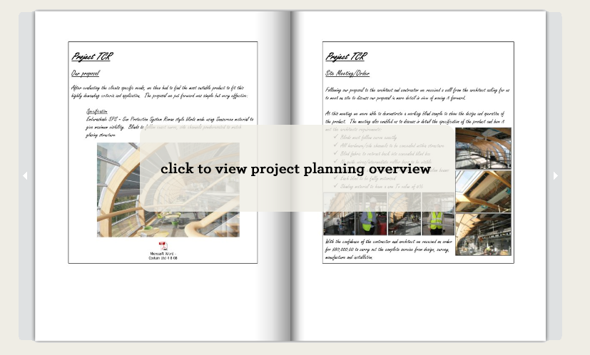 Click to view project information